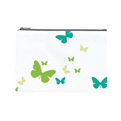 Butterfly Cosmetic Bag (large) by Mariart