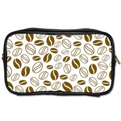 Coffee Beans Vector Toiletries Bag (two Sides)