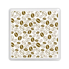 Coffee Beans Vector Memory Card Reader (square) by Mariart