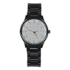 Decorative Ornamental Stainless Steel Round Watch by Mariart