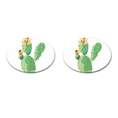 Cactaceae Thorns Spines Prickles Cufflinks (oval)