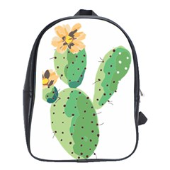 Cactaceae Thorns Spines Prickles School Bag (xl) by Mariart