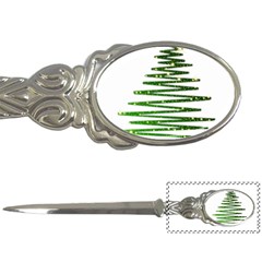 Christmas Tree Spruce Letter Opener by Mariart