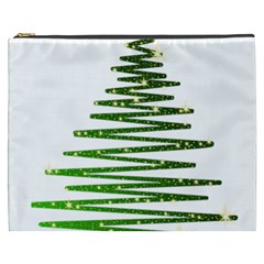 Christmas Tree Spruce Cosmetic Bag (xxxl) by Mariart