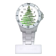 Christmas Tree Spruce Plastic Nurses Watch