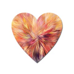 Color Background Structure Lines Heart Magnet by Mariart