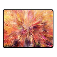 Color Background Structure Lines Double Sided Fleece Blanket (small) 