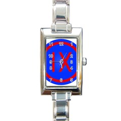 United States Army 9th Mission Support Command Shoulder Sleeve Insignia Rectangle Italian Charm Watch by abbeyz71