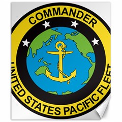 Seal Of Commander Of United States Pacific Fleet Canvas 20  X 24  by abbeyz71