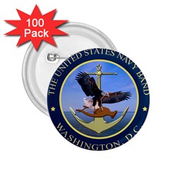 Seal Of United States Navy Band 2 25  Buttons (100 Pack)  by abbeyz71