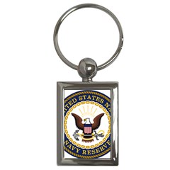 Seal Of United States Navy Reserve Key Chains (rectangle)  by abbeyz71