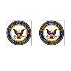 Seal Of United States Navy Reserve Cufflinks (square) by abbeyz71