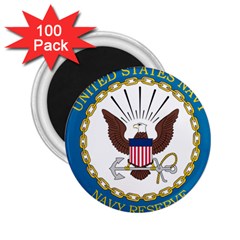 Seal Of United States Navy Reserve, 2005-2017 2 25  Magnets (100 Pack)  by abbeyz71
