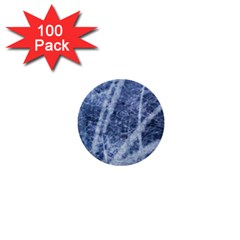 Echo Blue 1  Mini Buttons (100 Pack)  by JezebelDesignsStudio