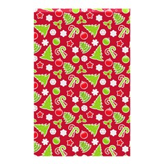 Christmas Paper Scrapbooking Pattern Shower Curtain 48  X 72  (small) 