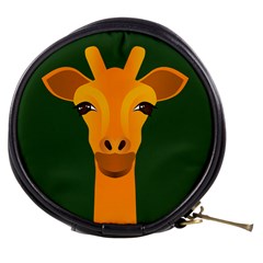 Giraffe Animals Zoo Mini Makeup Bag