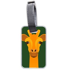 Giraffe Animals Zoo Luggage Tags (two Sides) by Mariart