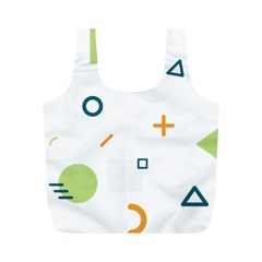 Geometry Triangle Line Full Print Recycle Bag (m) by Mariart