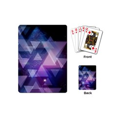 Geometric Triangle Playing Cards (mini) by Mariart