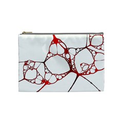 Fractals Cells Autopsy Pattern Cosmetic Bag (medium)