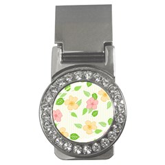 Flowers Leaf Stripe Pattern Money Clips (cz) 