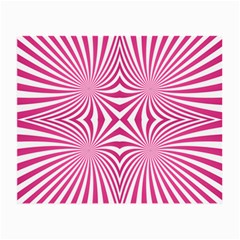 Hypnotic Psychedelic Abstract Ray Small Glasses Cloth (2-side) by Alisyart
