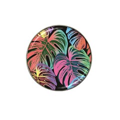 Leaves Tropical Jungle Pattern Hat Clip Ball Marker (4 Pack)