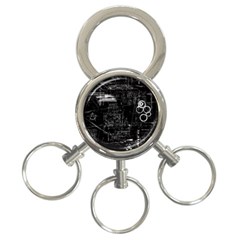 Grunde 3-ring Key Chains by LalaChandra