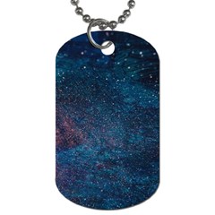 Cosmic Journey Dog Tag (one Side) by WensdaiAmbrose