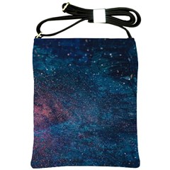 Cosmic Journey Shoulder Sling Bag by WensdaiAmbrose