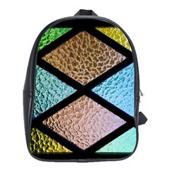 Stained Glass Soul School Bag (large) by WensdaiAmbrose