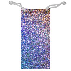 Pastel Rainbow Shimmer - Eco- Glitter Jewelry Bag