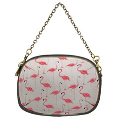 Pink Flamingos Chain Purse (two Sides) by WensdaiAmbrose