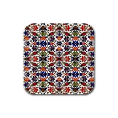 Ml-1-7 Rubber Square Coaster (4 Pack)  by ArtworkByPatrick