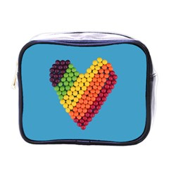 What A Sweet Heart Mini Toiletries Bag (one Side) by WensdaiAmbrose