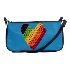 What A Sweet Heart Shoulder Clutch Bag by WensdaiAmbrose