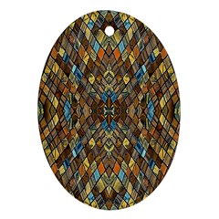Ml 21 Oval Ornament (Two Sides)