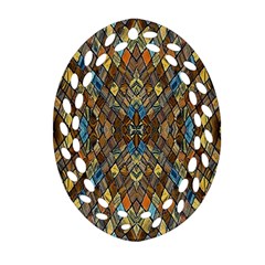 Ml 21 Oval Filigree Ornament (Two Sides)