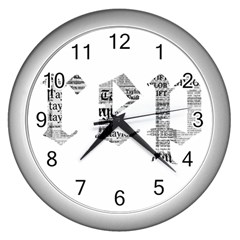 Taylor Swift Wall Clock (Silver)