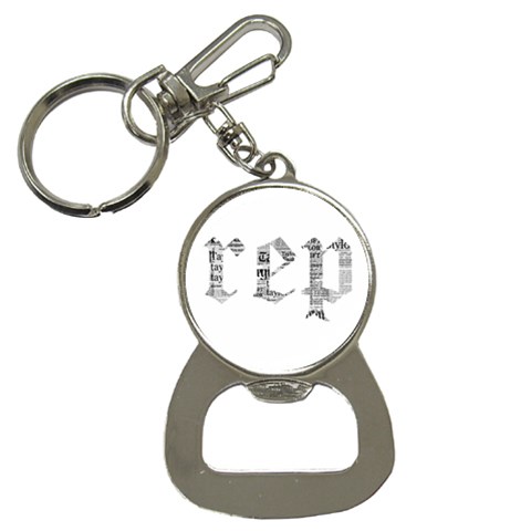 Side Project Metal Keychain Bottle Opener