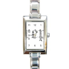 Taylor Swift Rectangle Italian Charm Watch by taylorswift