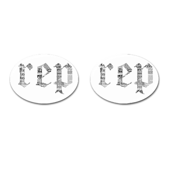 Taylor Swift Cufflinks (Oval)