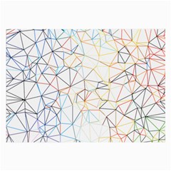 Geometric Pattern Abstract Shape Large Glasses Cloth (2-side) by Mariart