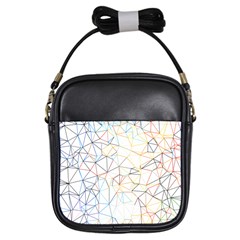 Geometric Pattern Abstract Shape Girls Sling Bag by Mariart