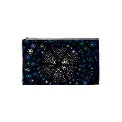 Design Background Modern Cosmetic Bag (small)