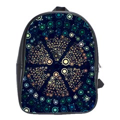 Design Background Modern School Bag (large)