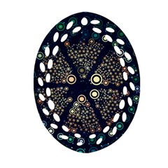 Design Background Modern Ornament (oval Filigree)