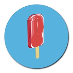 Ice Cream Round Mousepads