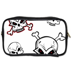 Illustration Vector Skull Toiletries Bag (two Sides)