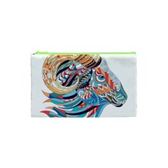 Goat Sheep Ethnic Cosmetic Bag (xs) by Mariart